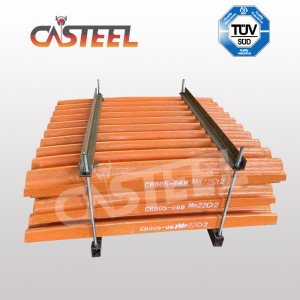 Terex jaques jw40, jw42, jw45, jw54 jaw lemez, állkapocs ék