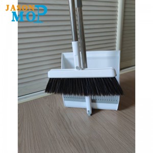 Élet Magic Set és Broom Dustpan Steel Head House Műanyag tisztítás Dustpan fogantyú seprű készlet Head Stílus Modern