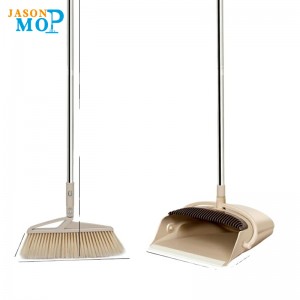 Műanyag anyag Háztartási tisztítás Hosszú Dustpan seprűvel, Broom Dustpan és Squeegee