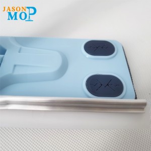 2021 Üvegkaparó teleszkópos rozsdamentes acél rúd hosszabbított háztartási kétoldalas üvegkefe tisztító