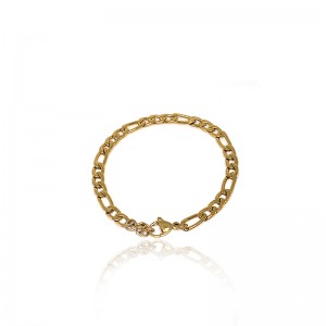 Európai és amerikai divat karkötő/stainless acél aranyozott