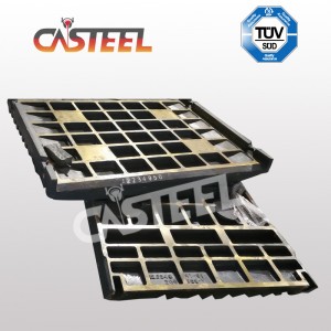 Kleemann MC120 Pro Jaw Crusher Plate, oldalsó lemez, arclemez