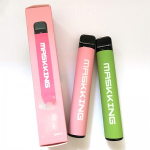 Maskking High Pro Eldobható Vape e Cigaretta eszköz Oroszország English verzió 1000 Puffs 650mAh 3.5ml Előretöltött PODS PK Bang XXL PUFF PLUS