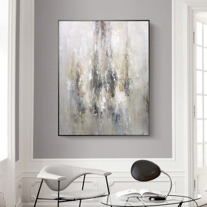 100% Dand-festett arany díszes olajfestmény vászonra absztrakt művészeti olajfestmény dekoráció festésnappali