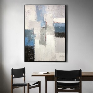 A legújabb kreatív absztrakt vászon kézzel készített olajfestmény fali dekoráció művészeti festmény