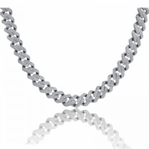 Hip-hop forró stílusú menta kubainyaklánc