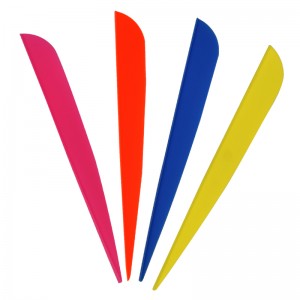 NIKA Íjászat 170009 5inch Streamline TPU Vane íjászat Mindenféle Arrow Shooting