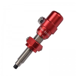 NIKA Íjászat 250001 Műanyag Core dugattyú Íjászat reflexíjhoz Shooting becsavarható Nyomás gomb