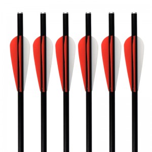 Elong Outdoor 117011 16inch OD8mm 8031 ​​Üvegszálas csavarok Íjászat Vadászat használata Crossbow Bolt