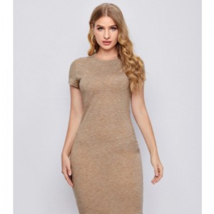 Kötött szexi ruha rövid ujjú szoknyák