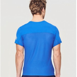 Képzési pólónedvesség-gonosz anyagból készült