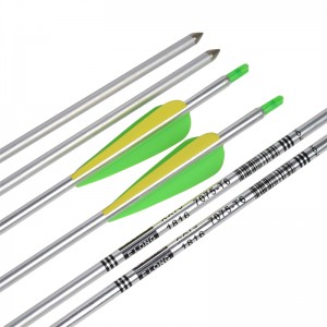 Elong Outdoor 116062 30inch SP650 Alumínium Arrow Silver Color Íjászat Bow Shooting