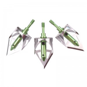 NIKA Íjászat 15B025 100 Grain Broadheads Íjászat Crossbow Bolt Hunting Crossbow Arrow Tippek vadászat