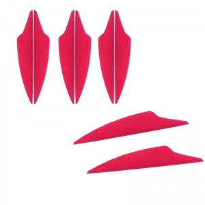 Nika íjászat 170019 2.5Inch Dolphin TPU lapátok íjászat mindenfélenyíl lövés