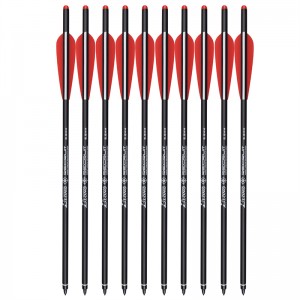 Elong Outdoor 116048-01 ID7.62mm 18inch Rollfiberglass Bolt Íjászat Crossbow csavarok