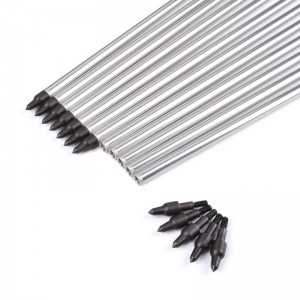 Elong Outdoor 113149-01 30inch Alumínium Arrow Törökország Feather Íjászat Lövészet Practice