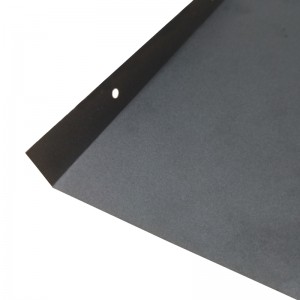 Fekete PC szigetelő lap, lángálló szigetelő lapot a felső fedelet, könnyen összehajtható akkumulátor szigetelő lap