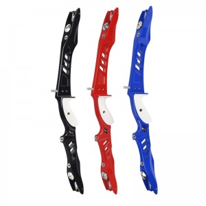 Nika íjászat 220095 25 hüvelykes ILF RH RECURVE BOW RISER kültéri íjászat forgatásához