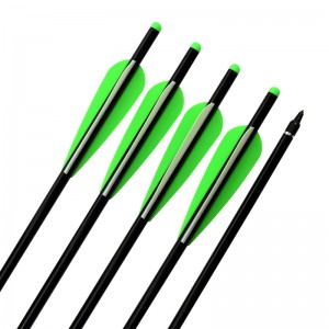 Elong Outdoor 114225 20 hüvelykes alumínium számszeríj csavarok TPU lapátok íjász vadászfelszerelés