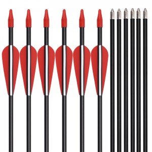 Elong outdoor 110130 id5mm 30inch üvegszálas tengelynyíl íjászat