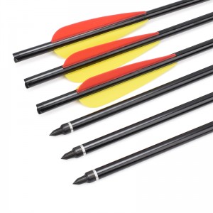 Elong Outdoor 116058-01 OD8.8mm 16inch Alumínium Bolt TPU lapátok Íjászat Crossbow vadászati ​​használata