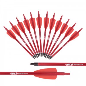 Nika íjászat 113173-02 7.5A alumínium Crossbow csavar COBRA adder/r9/Rx Crossbow vadászat