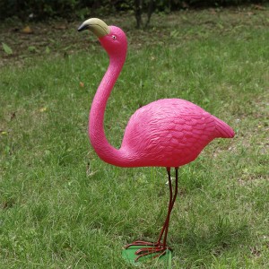 Műanyag flamingo udvar kerti gyep dekoráció flamingo udvar kerti gyep díszek dekoráció