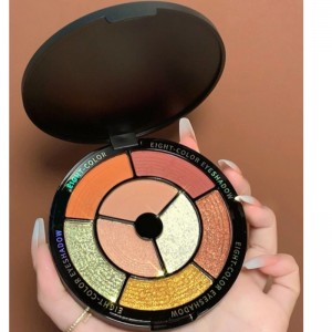 OEM új kerek eyeshadow paletta manufaktúra