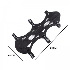 Elong Outdoor 44AG06 Színes 8,5 \\\\”Íjászat karvédők Gumi alkar védő Állítható Bow Armguard