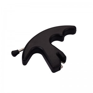 Elong Outdoor 42RA01-BK fekete szín Thumb Release Aid Íjászat csigás íj lövés Release Aids