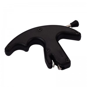 Elong Outdoor 42RA01-BK fekete szín Thumb Release Aid Íjászat csigás íj lövés Release Aids