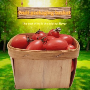 Gyümölcs értékesítési csomagolás kosár