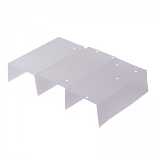 Gyártók ellátása FR65 szigetelőlap, kopásálló PC szigetelő lap, lánggátló szigetelő tömítés