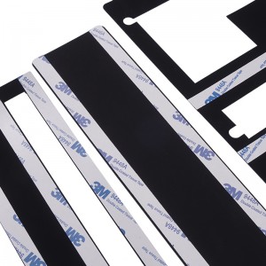 Flame Retardant és könnyen hajtogatható PP szigetelő lap 0.25mm teljesítményszigetelő tömítés fekete 3716 szigetelő lap