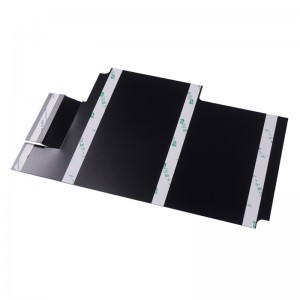 Lángálló és kopásálló PC hőszigetelő lemez fekete 0.43mm szigetelő tömítés autóalkatrész könnyen összecsukható szigetelő Mylar lap