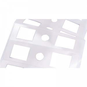 Hőmérséklet-rezisztens motor szigetelő lap Átlátszó öntvény szigetelő tömítést Áramköri kisállat szigetelőlap lehet stancolt