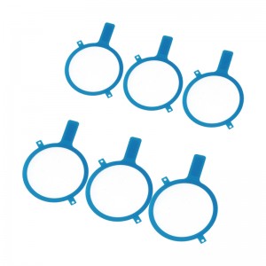 Bopu kellékek vezetéknélküli töltés védőfóliát PVC védőfóliával alkotó kék mobiltelefon ülőpárna védőfóliával