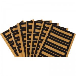 Bővített vízálló hab fekete lengéscsillapító vízálló habszivacs ipari berendezések hab ragasztóképző