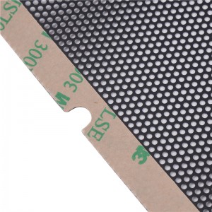 Supply Flame Retardant Elektrosztatikus PVC PUSTROOFRE MESH ELEKTROMOS BERENDEZÉSEK PUSTROULT MESH ütközésálló 0,1 mm-es hangszóró háló