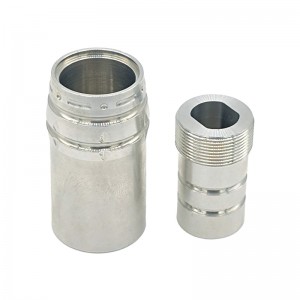 OEM megmunkált gyártás rozsdamentes acél persely részei