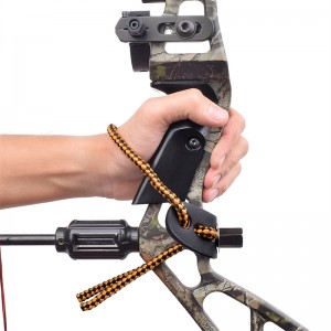 Elong Outdoor 470018 csukló Slingnarancs szín bőr fém Gromet Íjászat csigás íj a kézi eszközök