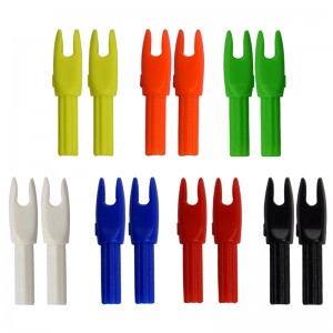 Nika íjászat 14n808 Helyezze be a műanyagnyílát Nock az íjászat Carbonnyilak lövöldözés