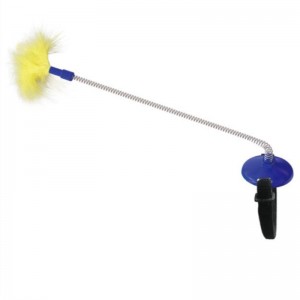 Gyári közvetlen beszerzés kedvtelésből tartott készletek, macska öngyógyító játék macskanyakörvnyakkendők tavaszi talppal érintse meg a macska botot