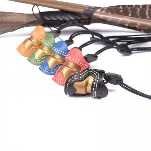 Elong Outdoor 420028 M méret Íjászat Thumb Ring Thumb Armor Kézzel ujjvédő Thumb kültéri fényképezés kiegészítők ujjfülecskét