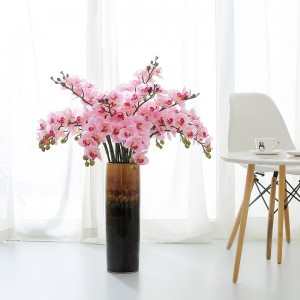 forró eladási egyetlen ág mesterséges orchidea