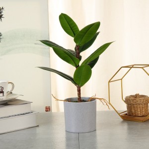 Teljes értékesítés valódi érintett mesterségesnövény a potban