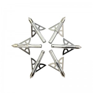 Nika íjászat 15B023 3 fix pengék 100/125Grain Vadászat Broadheads íjászat Crossbow Bolt vadászat