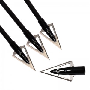 Nika íjászat 15B004 3 Blade 125 Grain Broadheads az íjászathoz Crossbow Boltnyilak Csavar tippek vadászat