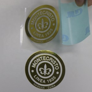 Egyéni vékony öntapadó Elektroform fém fólianikkel matrica Plate Termék fémes 3D logó matrica mobiltelefonhoz