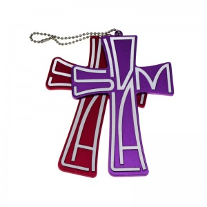 Testreszabott személyre szabott fém hadsereg azonos tag vallási eloxált alumínium katonai kutya címke